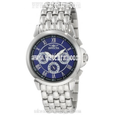 Invicta Specialty Multi-Function Blue Dial Stainless Steel Men's Watch 2876
