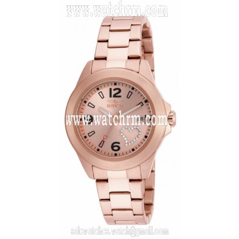 Invicta Specialty Rose Dial Rose Gold-plated Ladies Watch 16328