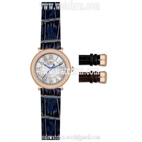 Invicta Specialty Standstone Dial Interchangeable Leather Men's Watch 14859