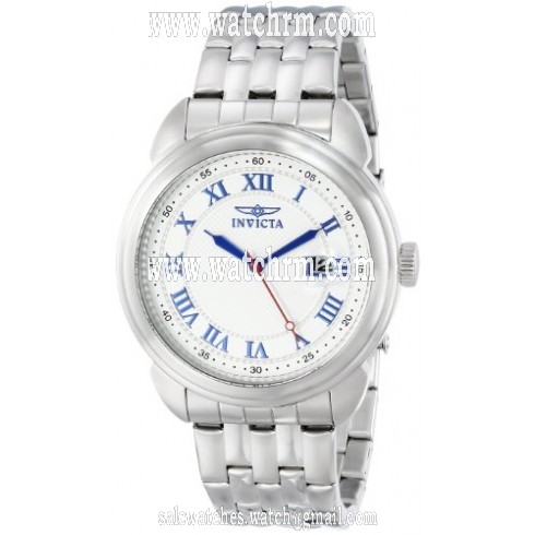 Invicta Specialty White Dial Stainless Steel Men's 15356
