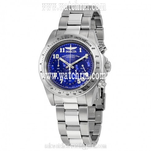 Invicta Speedway Chronograph Blue Dial Strainless Steel Men's Watch 17024