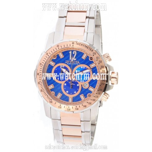 Invicta Speedway Chronograph Carbon Fiber Dial Men's Watch 0348