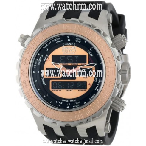 Invicta Subaqua Analog Digital Black Rubber 12590