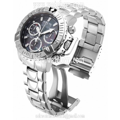 Invicta Subaqua Black Dial Stainless Steel Men's Watch 17500