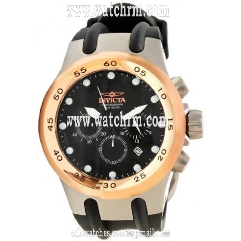 Invicta Subaqua Chronograph Black Dial Stainless Steel Men's Watch 13776