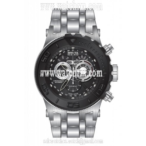 Invicta Subaqua Chronograph Black Dial Stainless Steel Men's Watch 15965
