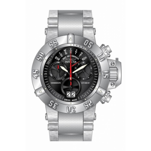Invicta Subaqua Chronograph Black Dial Stainless Steel Men's Watch 17611