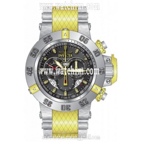 Invicta Subaqua  Chronograph Black Dial Stainless Steel Men's Watch 80508