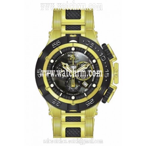 Invicta Subaqua Chronograph Black Dial Two-tone Men's Watch 15921