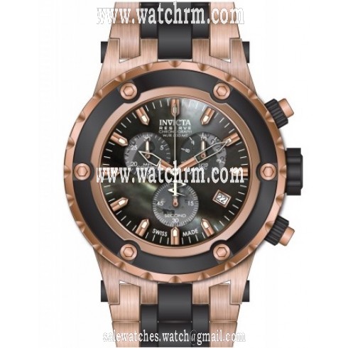 Invicta Subaqua Chronograph Black Dial Two-tone Men's Watch 80515