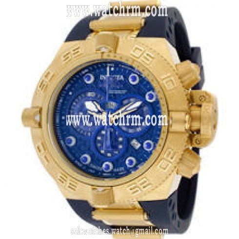 Invicta Subaqua Chronograph Blue Dial Gold-Tone Men's Watch 11796