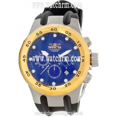 Invicta Subaqua Chronograph Blue Dial Stainless Steel Men's Watch 13777