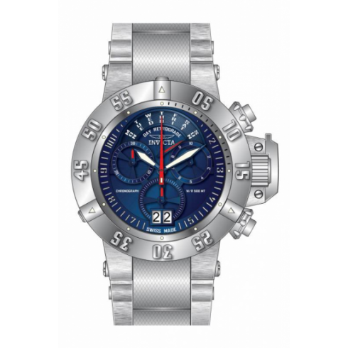 Invicta Subaqua Chronograph Blue Dial Stainless Steel Men's Watch 17613