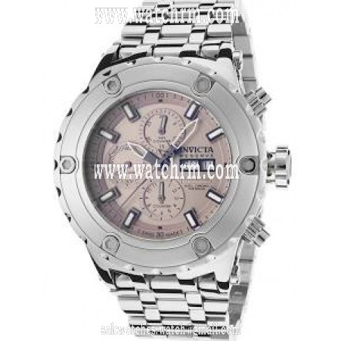 Invicta Subaqua Chronograph Bronze Dial Stainless Steel Men's Watch 12920