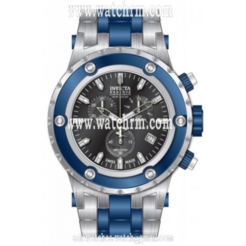 Invicta Subaqua  Chronograph Gunmetal Dial Stainless Steel Men's Watch  80518
