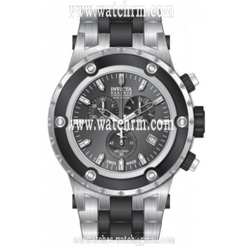 Invicta Subaqua  Chronograph Gunmetal Dial Stainless Steel Men's Watch  80518