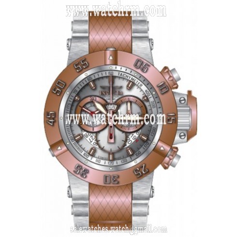 Invicta Subaqua Chronograph Silver Dial Two-tone Men's Watch 80506