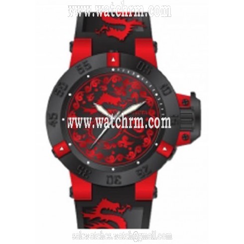 Invicta Subaqua Dragon Dynasty Red and Black Dial Men's Watch 11540