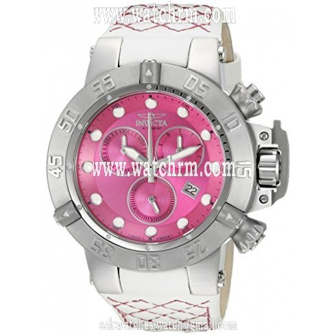 Invicta Subaqua Hot Pink Dial Unisex Chronograph Watch 19757