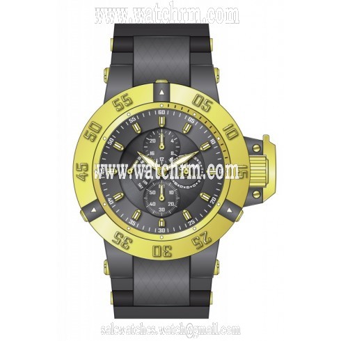 Invicta Subaqua Multi-Function Dark Grey Dial Gunmetal Polyurethane Men's Watch 17124