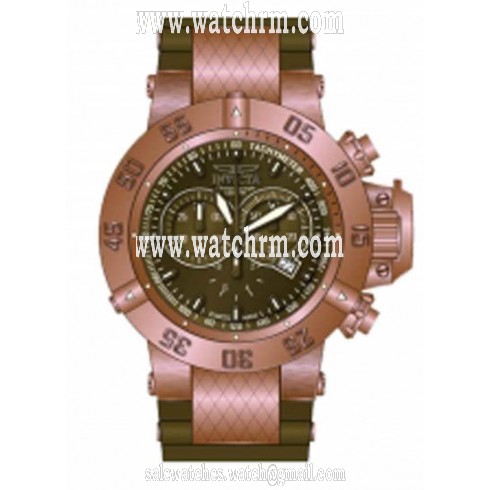 Invicta Subaqua Noma Chronograph Olive Green Dial Rose Gold-Tone Men's Watch 11832