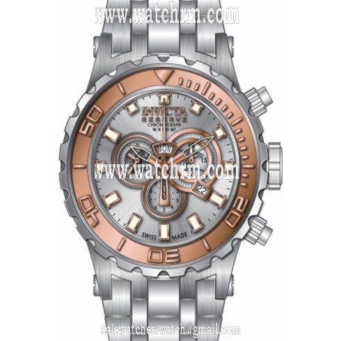 Invicta Subaqua Noma Chronograph Silver Dial Stainless Steel Men's Watch 14034