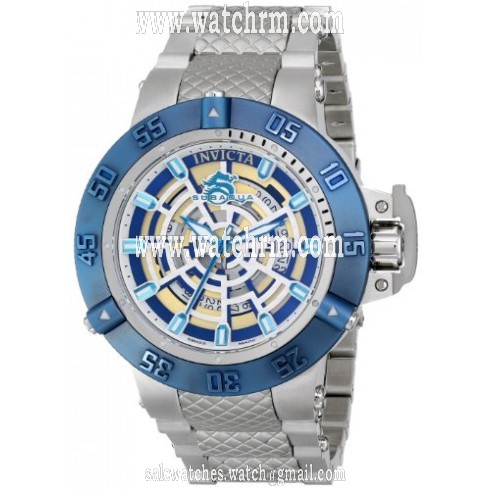 Invicta Subaqua Noma II Skeletonized Dial Stainless Steel Men's Watch 16046
