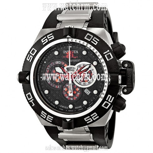 Invicta Subaqua Noma IV Chronograph Black Dial Two-Toned Stainless Steel Men's Watch 6569