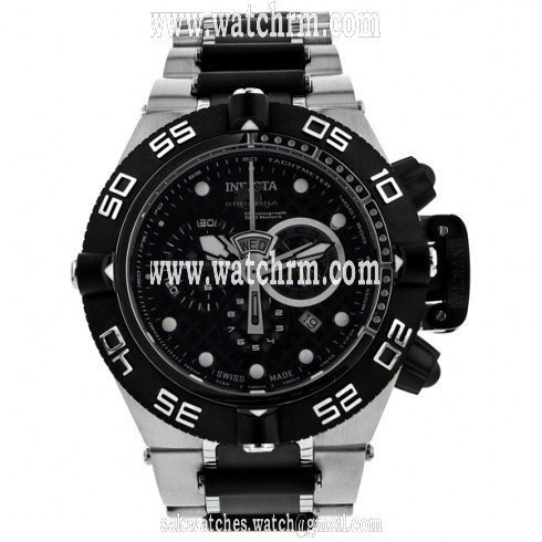 Invicta Subaqua Noma IV Chronograph Black Dial Two-Toned Stainless Steel Men's Watch 6546