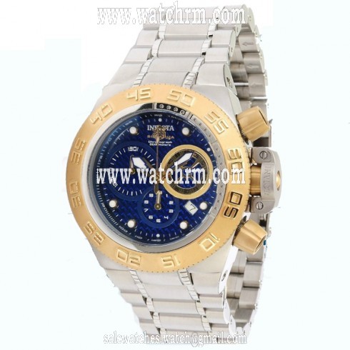 Invicta Subaqua Noma IV Chronograph Blue Dial Stainless Steel Men's Watch 10152