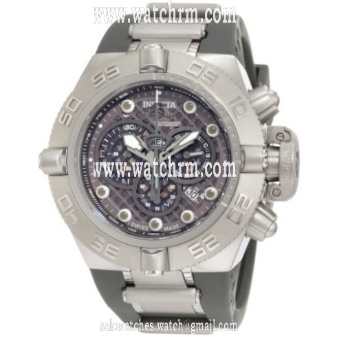 Invicta Subaqua Noma IV Swiss Chronograph Grey Dial Stainless Steel Men's Watch 1390