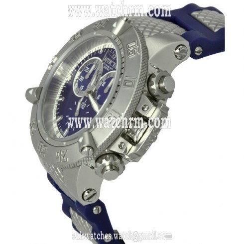 Invicta Subaqua Noma Sports Chronograph Blue Dial Stainless Steel Men's Watch 5512