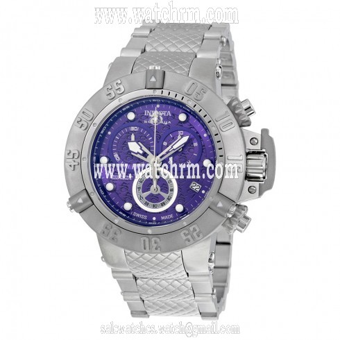Invicta Subaqua Purple Dial Men's Chronograph Watch 20154