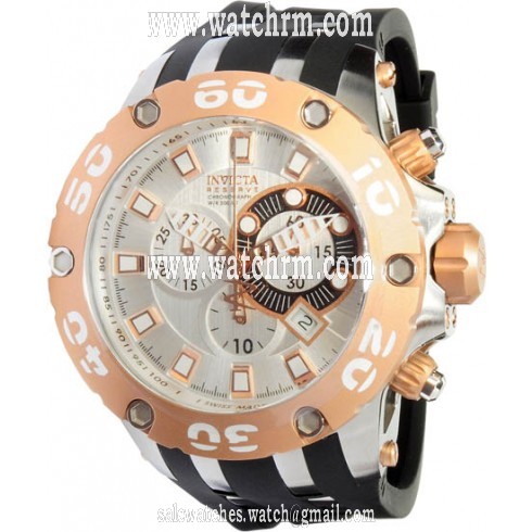 Invicta Subaqua Silver Dial Chronograph Men's Watch 0911