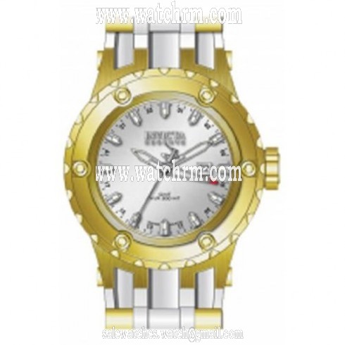 Invicta Subaqua Silver Dial Gold-Tone Stainless Steel Men's Watch 12038
