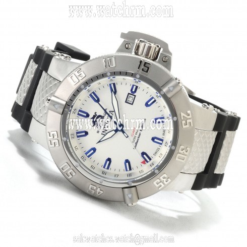 Invicta Subaqua Silver Dial Polyurethane Quartz Men's Watch 13920