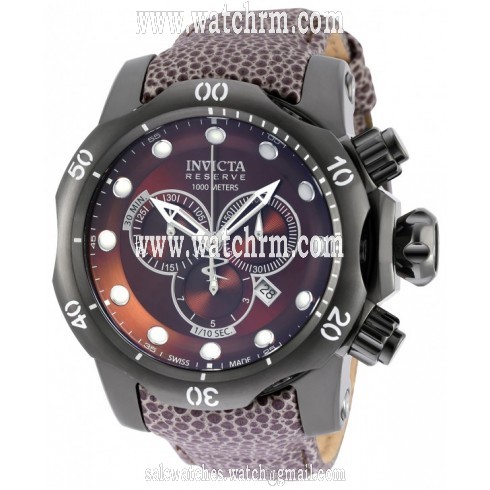 Invicta Venom Brown Sunray Dial Men's Chronograph Watch 18305