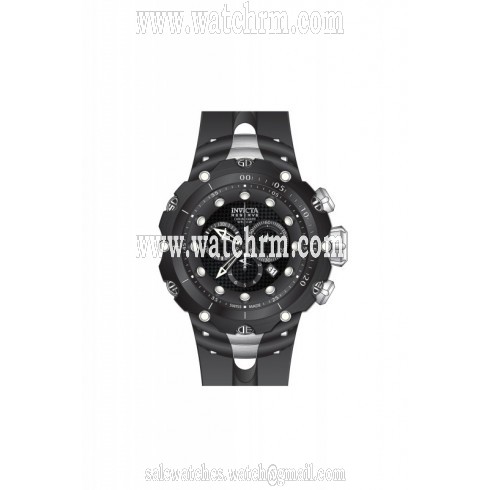 Invicta Venom Chronograph Black Dial Black Ion-plated Men's Watch 80477