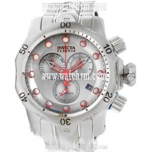 Invicta Venom Chronograph Grey Dial Stainless Steel Men's Watch 11786