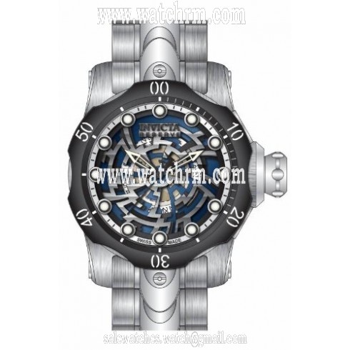Invicta Venom Cut-Out Dial Stainless Steel Men's Watch 15989