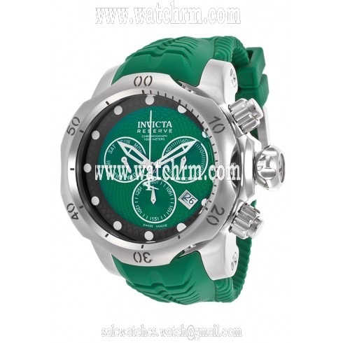 Invicta Venom Green Dial Men's Chronograph Watch 19007