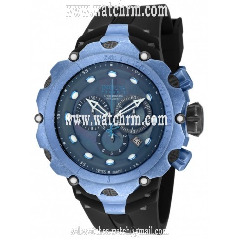 Invicta Venom Mother Of Pearl Dial Men's Chronograph Watch 18453