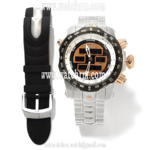 Invicta Venom Multi-Function Rose Gold Dial Men's Watch 12585
