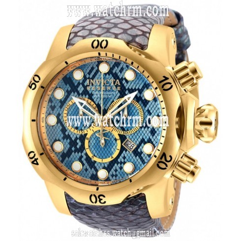 Invicta Venom Sunray Grey Dial Men's Chronograph Watch 18303