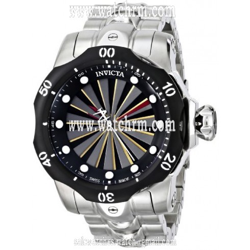 Invicta Venom Turbine Dial Stainless Steel Men's Watch 14600