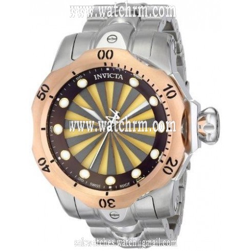 Invicta Venom Turbine Dial Stainless Steel Men's Watch 14604