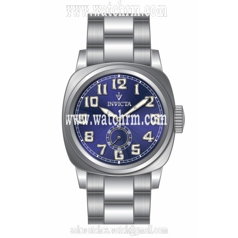 Invicta Vintage Blue Dial Stainless Steel Men's Watch 15079