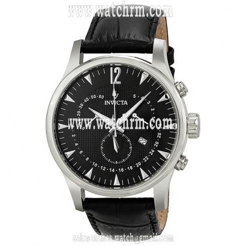 Invicta Vintage Chronograph Black Dial Men's Watch 12235