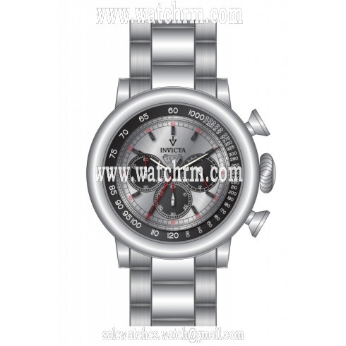Invicta Vintage Chronograph Silver Dial Men's Watch 15065
