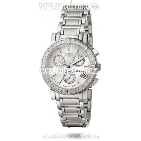Invicta Wildflower Chronograph Limited Edition Diamond Mother of Pearl Dial Ladies Watch 4718